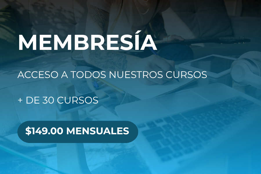 MEMBRESÍA CURSA X
